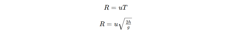 Horizontal range