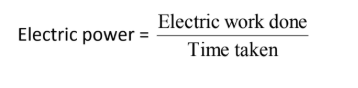 electrical power