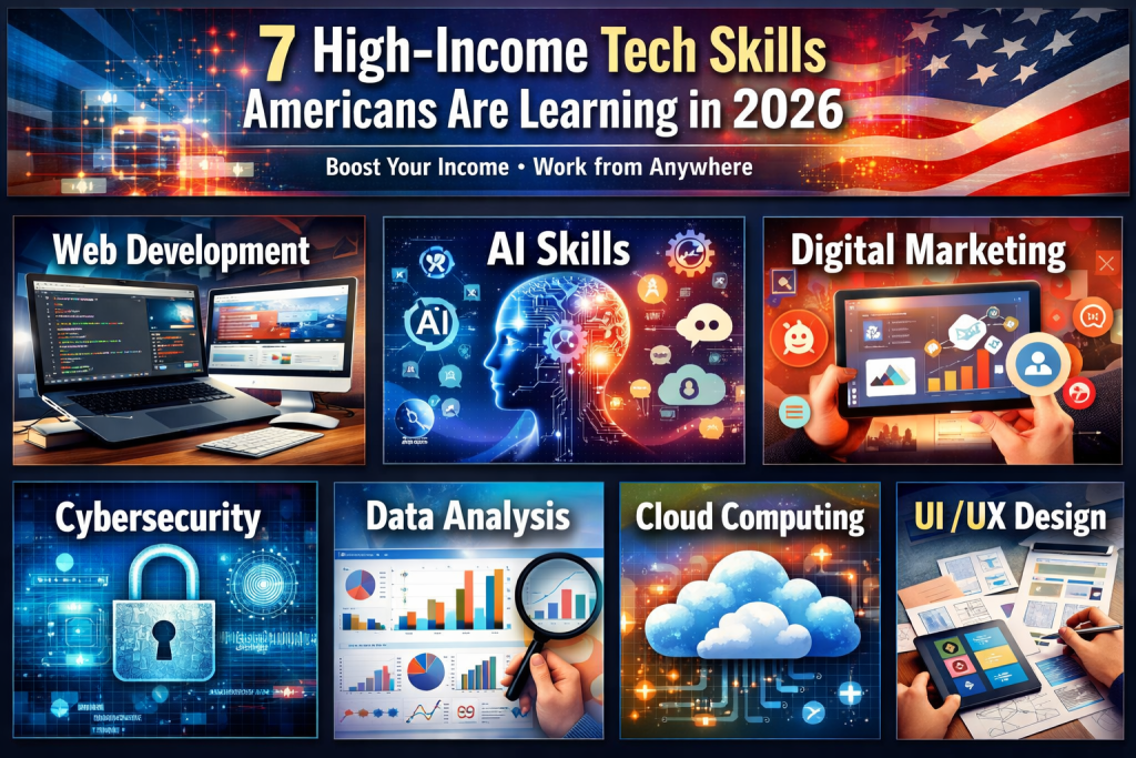 7 Smart Tech Skills Americans Are Learning in 2026 to Increase Income